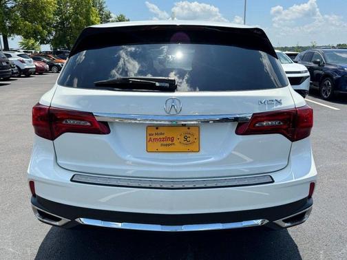 White Diamond Pearl 2018 Acura MDX 3.5L