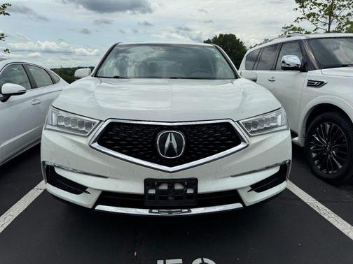 White Diamond Pearl 2018 Acura MDX 3.5L