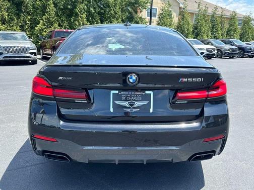 Black Sapphire Metallic 2023 BMW M550 i xDrive