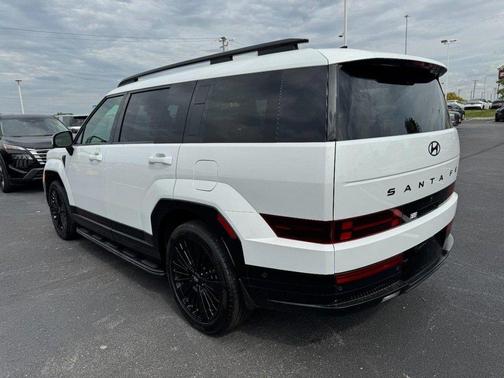 White 2026 Hyundai SANTA FE HEV Calligraphy