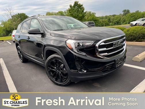 Ebony Twilight Metallic 2021 GMC Terrain SLT