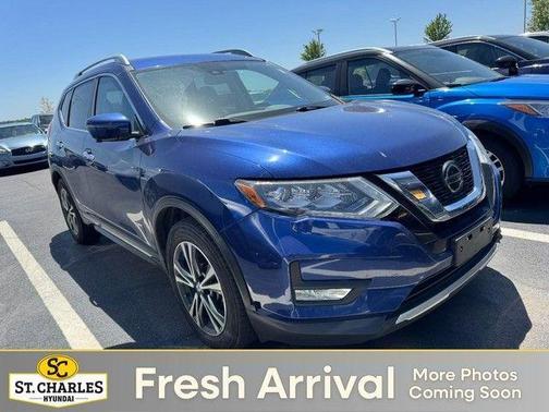 Caspian Blue 2018 Nissan Rogue Hybrid SL