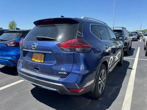 Caspian Blue 2018 Nissan Rogue Hybrid SL
