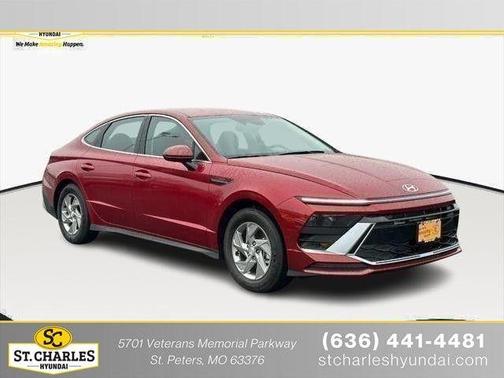 Red 2026 Hyundai SONATA SE