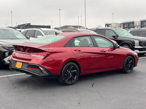 Red 2026 Hyundai ELANTRA SEL Sport