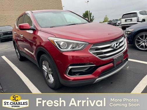 Serrano Red 2017 Hyundai Santa Fe Sport 2.4L