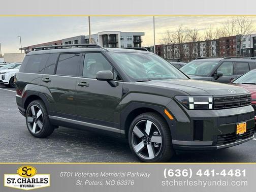 Green 2025 Hyundai SANTA FE Limited