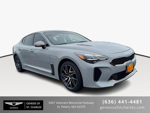 Ceramic Silver 2023 Kia Stinger GT-Line