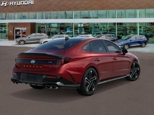 Red 2026 Hyundai SONATA N Line