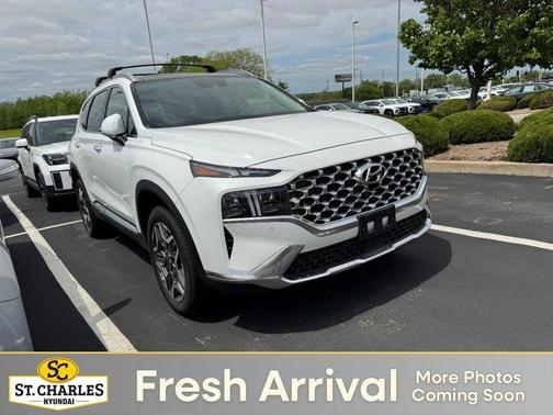Serenity White Pearl 2023 Hyundai SANTA FE Limited