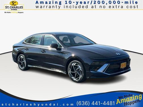 Carbon Blue 2026 Hyundai SONATA SEL Sport