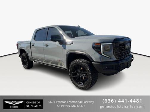 Gray 2025 GMC Sierra 1500 AT4X
