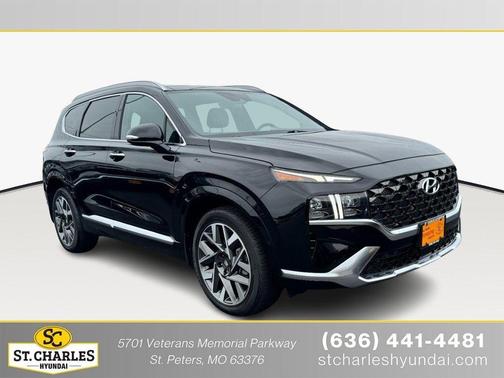 Twilight Black 2023 Hyundai SANTA FE Calligraphy