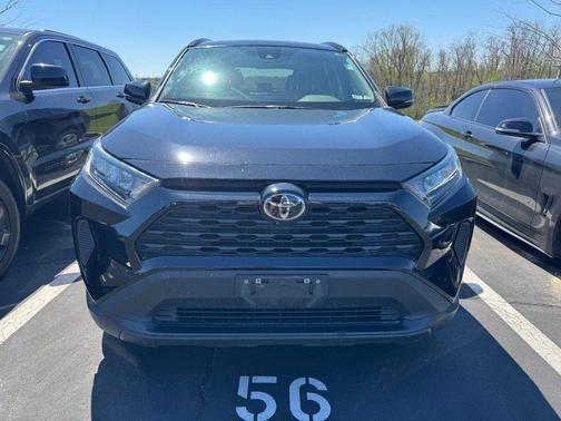 Midnight Black Metallic 2021 Toyota RAV4 LE