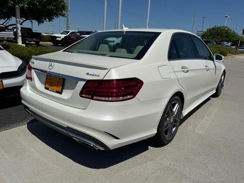 Polar White 2016 Mercedes-Benz E-Class E 350 4MATIC