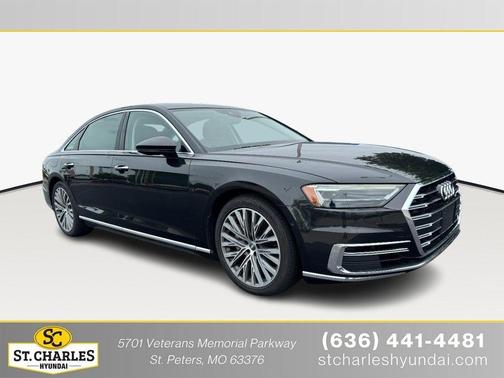Vesuvius Gray Metallic 2019 Audi A8 L 55