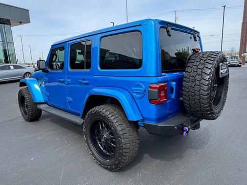 Hydro Blue Pearl 2021 Jeep Wrangler Unlimited Sahara Altitude