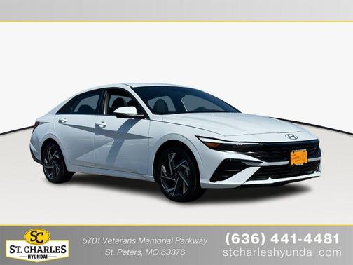 White 2025 Hyundai ELANTRA HEV Limited