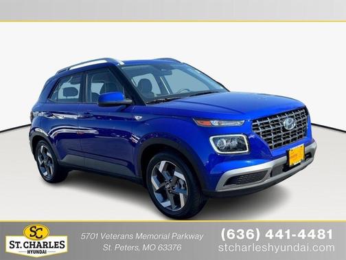 Intense Blue 2025 Hyundai VENUE Limited