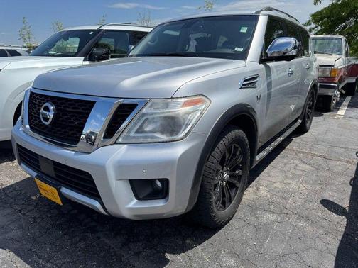 Brilliant Silver 2017 Nissan Armada Platinum