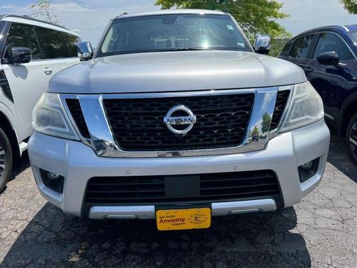 Brilliant Silver 2017 Nissan Armada Platinum