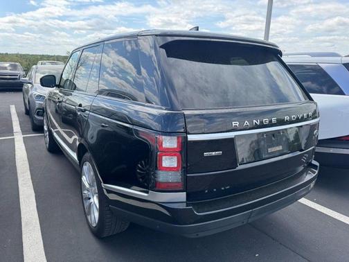 Santorini Black 2017 Land Rover Range Rover 3.0L Turbocharged Diesel HSE Td6