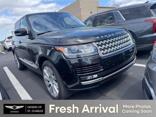 Santorini Black 2017 Land Rover Range Rover 3.0L Turbocharged Diesel HSE Td6