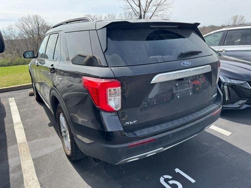 Agate Black Metallic 2021 Ford Explorer XLT