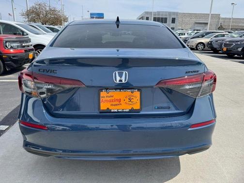 Blue Lagoon 2026 Honda Civic Hybrid