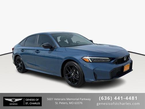 Blue Lagoon 2026 Honda Civic Hybrid