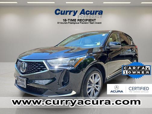 Majestic Black Pearl 2023 Acura RDX Technology Package