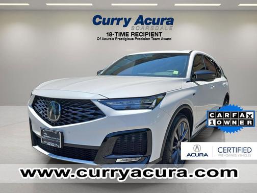 Platinum White Pearl 2026 Acura MDX A-SPEC