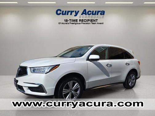 Platinum White Pearl 2020 Acura MDX 3.5L