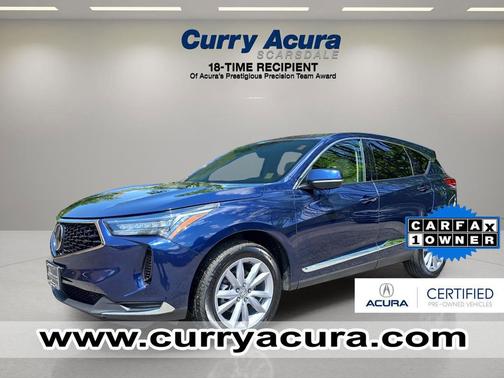 Fathom Blue Pearl 2024 Acura RDX Base