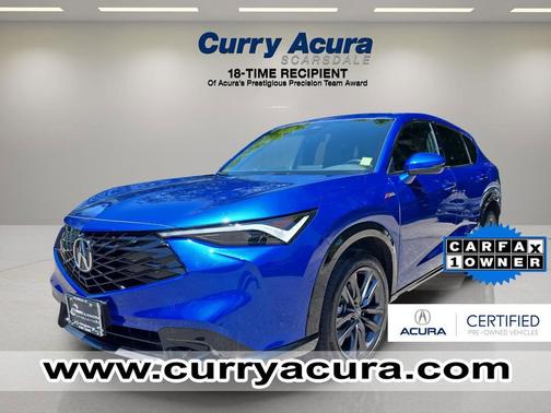Adriatic Blue Sea Metallic 2025 Acura ADX A-Spec