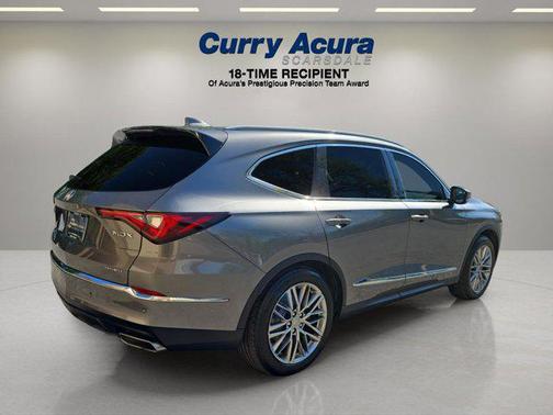 Liquid Carbon Metallic 2023 Acura MDX Advance Package
