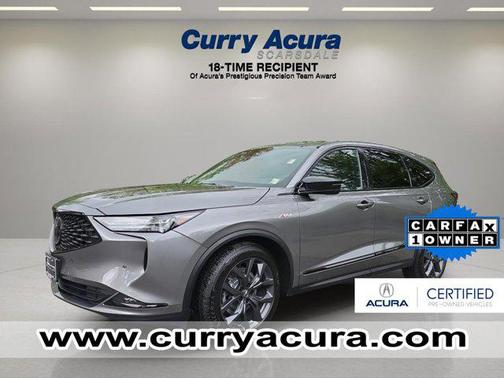Liquid Carbon Metallic 2023 Acura MDX A-SPEC