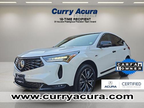 Platinum White Pearl 2026 Acura RDX A-Spec Advance Package