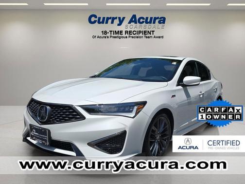 Platinum White Pearl 2022 Acura ILX Technology & A-Spec Packages
