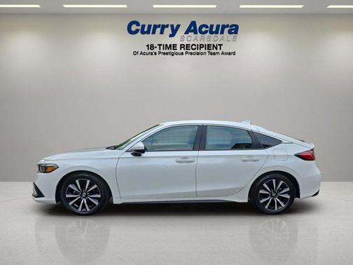 Platinum White Pearl 2024 Honda Civic EX-L