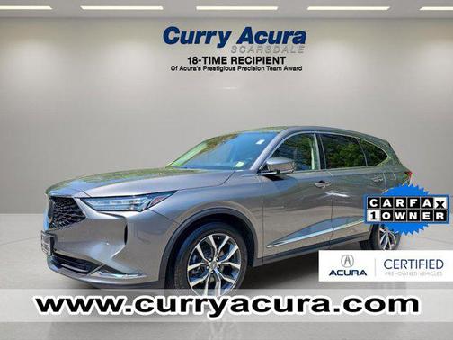 Liquid Carbon Metallic 2023 Acura MDX Technology Package