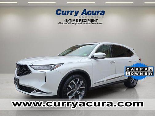 Platinum White Pearl 2023 Acura MDX Technology Package