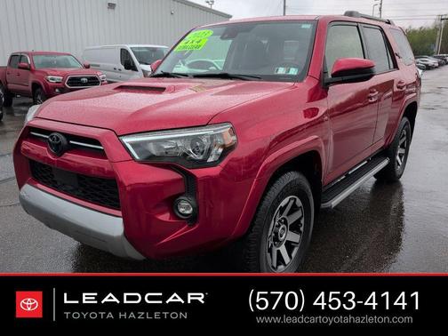 Barcelona Red Metallic 2023 Toyota 4Runner TRD Off Road