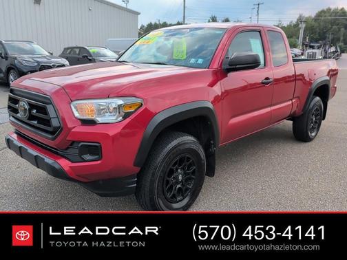 Barcelona Red Metallic 2021 Toyota Tacoma SR