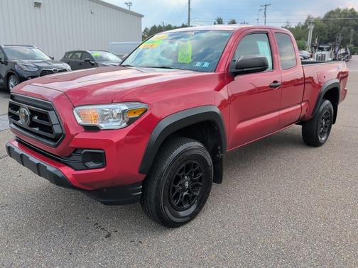 Barcelona Red Metallic 2021 Toyota Tacoma SR