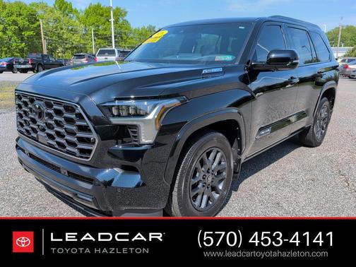 Midnight Black Metallic 2026 Toyota Sequoia Platinum