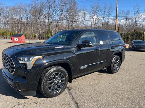 Midnight Black Metallic 2026 Toyota Sequoia Platinum