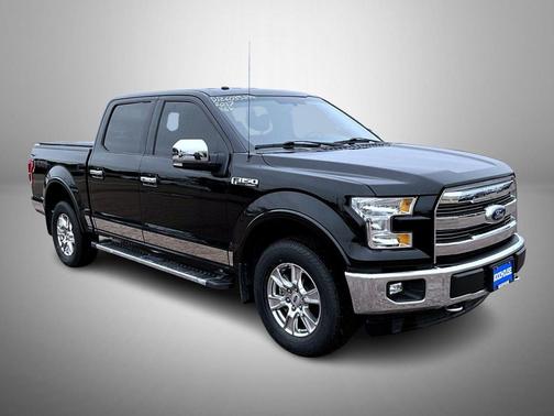 Shadow Black 2017 Ford F-150 Lariat