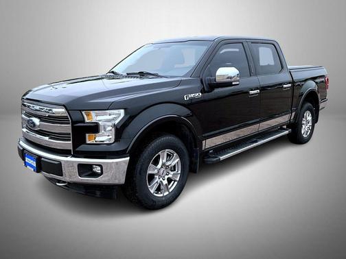 Shadow Black 2017 Ford F-150 Lariat