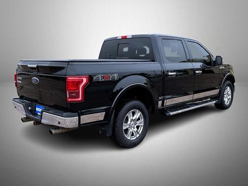 Shadow Black 2017 Ford F-150 Lariat